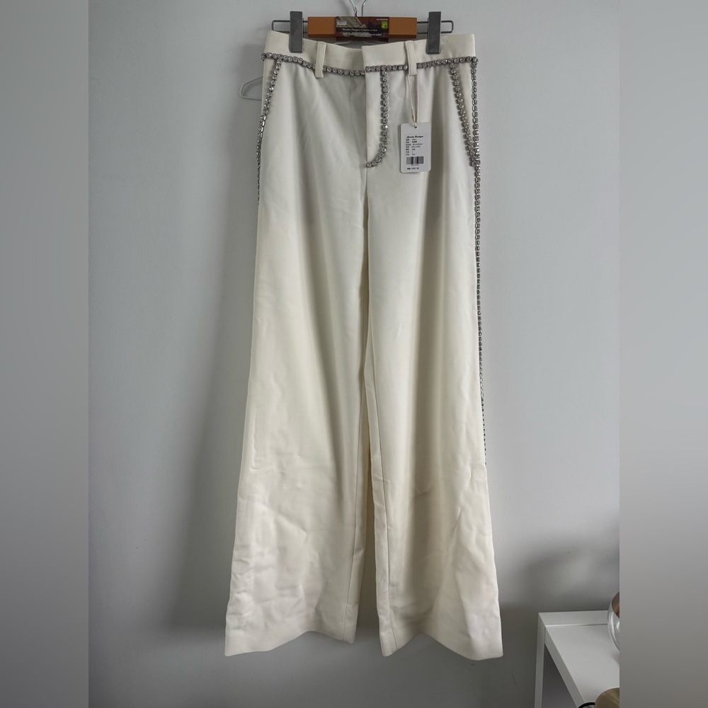 Area crystal pants